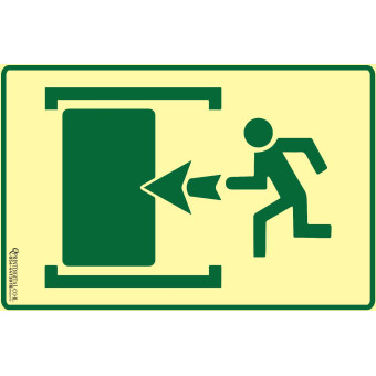 שלט איור יציאה