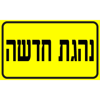 A pair of new driver's license plate / sticker