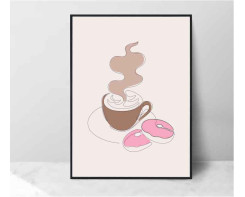 set 1\2 | coffee line art
