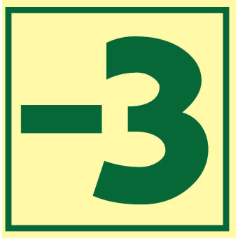 מדבקת מספר 3-