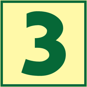 מדבקת מספר 3