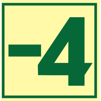 מדבקת מספר 4-